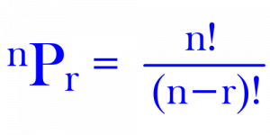Formula of Permutation
